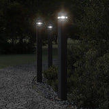 Buitenvloerlampen Aluminium Zwart
