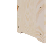 Wijnrek 67,5X25X60 Cm Massief Grenenhout