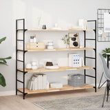 Wandschappen Zwevend Onbehandeld Acaciahout Naturel