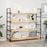 Wandschappen Zwevend Onbehandeld Acaciahout Naturel