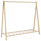 Kledingrek Met Schappen 106X34X102 Cm