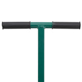 Compoststrooier 75L Ø40X60 Cm Staal Groen Acaciahout (Naturel)