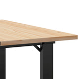 Salontafel Massief Grenenhout En Staal