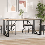 Salontafel Massief Grenenhout En Staal