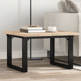 Salontafel Massief Grenenhout En Staal