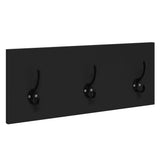 4-Delige Garderobe Set Bewerkt Hout