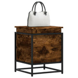 Opbergbox Met Deksel 100X40X51,5 Cm Bewerkt Hout Gerookt Eiken