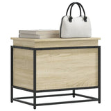 Opbergbox Met Deksel 100X40X51,5 Cm Bewerkt Hout Sonoma Eiken