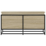 Opbergbox Met Deksel 100X40X51,5 Cm Bewerkt Hout Sonoma Eiken