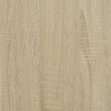 Opbergbox Met Deksel 100X40X51,5 Cm Bewerkt Hout Sonoma Eiken