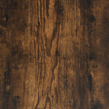 Opbergbox Met Deksel 100X40X51,5 Cm Bewerkt Hout Gerookt Eiken