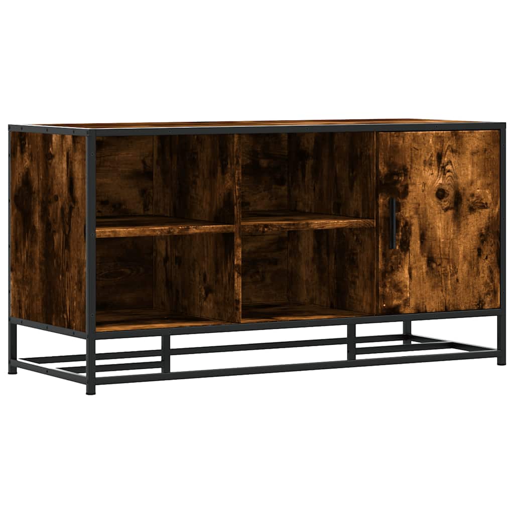 Schoenenbank 100X40X53,5Cm Bewerkt Hout En Metaal