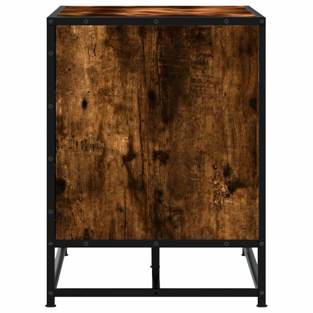 Schoenenbank 100X40X53,5Cm Bewerkt Hout En Metaal