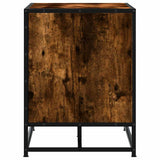 Schoenenbank 100X40X53,5Cm Bewerkt Hout En Metaal