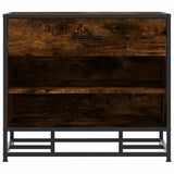 Schoenenbank 60X40X53,5 Cm Bewerkt Hout En Metaal