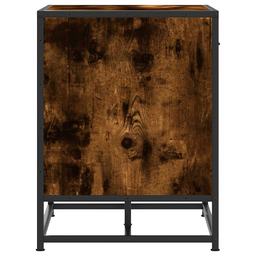 Schoenenbank 60X40X53,5 Cm Bewerkt Hout En Metaal