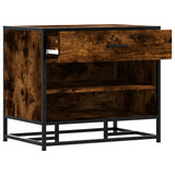 Schoenenbank 60X40X53,5 Cm Bewerkt Hout En Metaal
