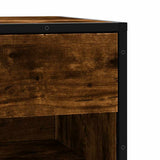 Schoenenbank 60X40X53,5 Cm Bewerkt Hout En Metaal