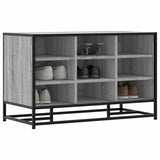 Schoenenbank 84X40X53,5 Cm Bewerkt Hout En Metaal
