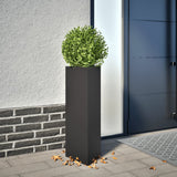Plantenbakken Driehoek Staal Wit