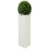 Plantenbakken Driehoek Staal Wit