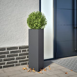 Plantenbakken Driehoek Staal Wit