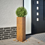 Plantenbakken Driehoek Staal Wit