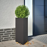 Plantenbakken Driehoek Staal Wit