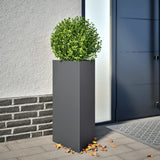 Plantenbakken Driehoek Staal Wit