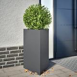 Plantenbakken Driehoek Staal Wit