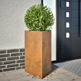 Plantenbakken Driehoek Staal Wit