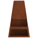 Vuurkorf Bruin 60 X 35 X 100 Cm Cortenstaal