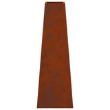 Vuurkorf Bruin 50 X 35 X 100 Cm Cortenstaal
