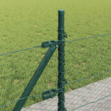 Hexagonale Omheining Met Betonnen Basis 25 X 0,5 M Bosgroen
