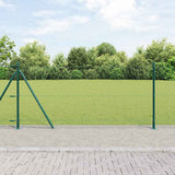 Hexagonale Omheining Met Betonnen Basis 25 X 0,5 M Bosgroen