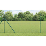 Gelaste Draadhek Grondbevestiging 25 X 0,5 M Pvc-Coated Staal Groen