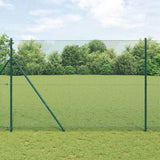 Gelaste Draadhek Grondbevestiging 25 X 0,5 M Pvc-Coated Staal Groen
