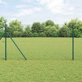 Gelaste Draadhek Grondbevestiging 25 X 0,5 M Pvc-Coated Staal Groen