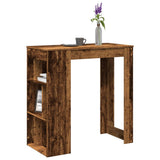 Bartafel Met Plank 102 X 50 X 103,5 Cm Bewerkt Hout