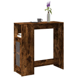 Bartafel Met Plank 101 X 40 X 103,5 Cm Bewerkt Hout