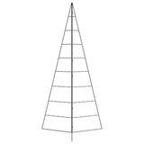 Kerstdecoratie Kerstboom Metaal Zwart