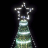 Led-Kerstboom 1028 Leds Koud Wit Koudwit