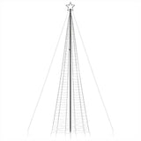 Led-Kerstboom Met Spikes 1534 Leds Warm Wit Warmwit