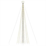 Led-Kerstboom Met Spikes 1534 Leds Warm Wit Warmwit