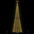 Led-Kerstboom Met Spikes 1534 Leds Warm Wit Warmwit