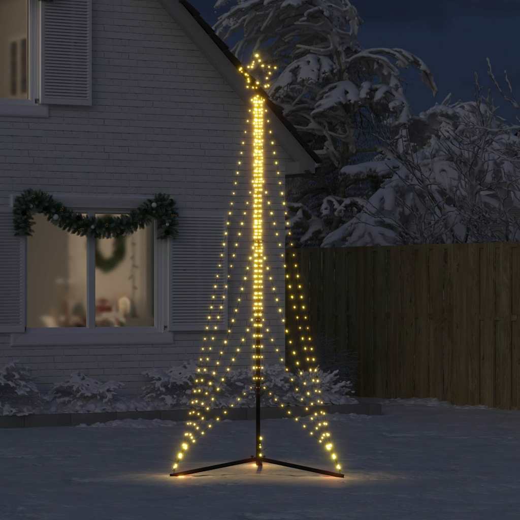 Led-Kerstboom 525 Leds Warm Wit 302 Cm Warmwit