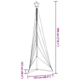 Led-Kerstboom 525 Leds Warm Wit 302 Cm Warmwit
