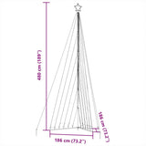 Led-Kerstboom 789 Leds Warm Wit 476 Cm Warmwit