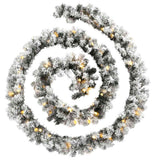 Kerstslinger Met Led-Lampjes Groen Pvc