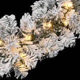 Kerstslinger Met Led-Lampjes Groen Pvc